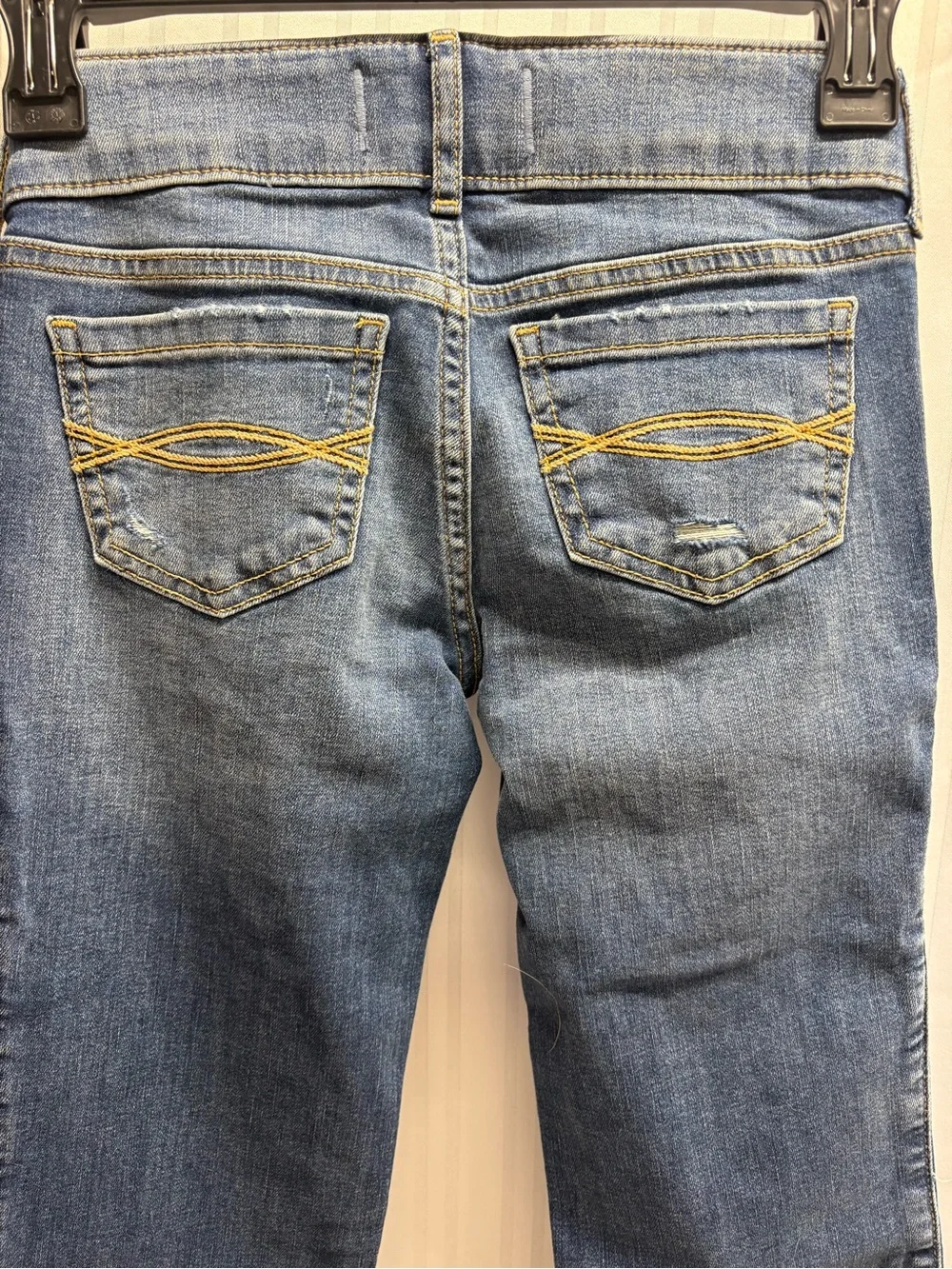abercrombie kids flared denim